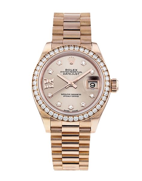 rolex 279135|ladies rolex datejust diamond bezel.